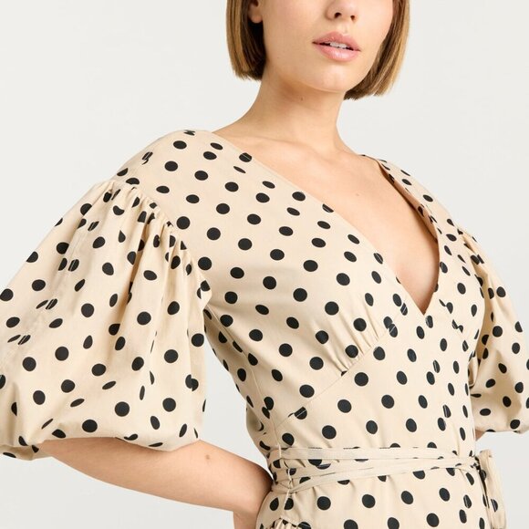 Cinq à Sept Stassie Polka Dot Dress - Picture 11 of 14